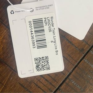 New with tags. Color Peony. Size 6